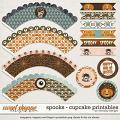 Spooks - Cupcake printable by WendyP Designs