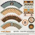 Spooks - Cupcake printable by WendyP Designs Spooks - Cupcake printable by WendyP Designs
