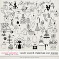 Candy Coated Christmas Icon Stamps by Traci Reed Candy Coated Christmas Icon Stamps by Traci Reed