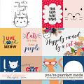 You're Purrfect-Card Pack by Meagan's Creations & Meghan Mullens 