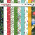 O' Christmas Tree Papers by LJS Designs  
