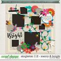 Brook's Templates - Singleton 112 - Merry & Bright by Brook Magee 