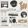 Pocket stuff 2022: week no. by Amanda Yi