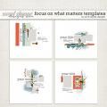 Focus On What Matters Templates by Pink Reptile Designs Focus On What Matters Templates by Pink Reptile Designs