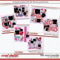 Cindy's Layered Templates: The Love Bundle by Cindy Schneider