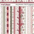 My Person 12x12 Papers by Traci Reed