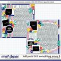 Cindy's Layered Templates - Half Pack 342: Something to Say 5 by Cindy Schneider