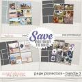 Page Protectors Bundle 3 by WendyP Designs