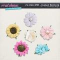 CU Mix 256 - paper flowers by WendyP Designs