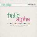 Frolic Alpha by Pink Reptile Designs