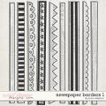 Newspaper Borders 1 by Laura Wilkerson