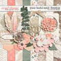 Your Boho Soul: Freebie by River Rose Designs