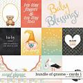 Bundle of gnome - Cards 1 by WendyP Designs Bundle of gnome - Cards 1 by WendyP Designs
