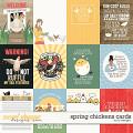 Spring Chicken Cards by LJS Designs
