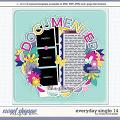 Cindy's Layered Templates - Everyday Single 14 by Cindy Schneider