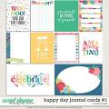 Happy Day Journal Cards #1 by Traci Reed