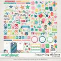 Happy Day Stickers by Traci Reed