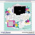 Cindy's Layered Templates - Everyday Single 21 by Cindy Schneider