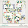 Rainbow Candy Layered Templates