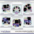 Cindy's Layered Templates - Everyday Singles Bundle 4 by Cindy Schneider