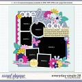 Cindy's Layered Templates - Everyday Single 28 by Cindy Schneider