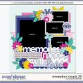 Cindy's Layered Templates - Everyday Single 30 by Cindy Schneider