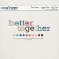 Better Together Alpha by Pink Reptiles Designs