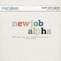 New Job Alpha by Pink Reptile Designs New Job Alpha by Pink Reptile Designs
