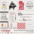 Country Kitchen Pocket Cards by Ponytails