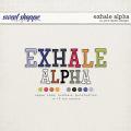 Exhale Alpha by Pink Reptile Designs