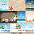 Beach Getaway Cards by lliella designs