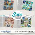 Page protectors Bundle 5 by WendyP Designs Page protectors Bundle 5 by WendyP Designs
