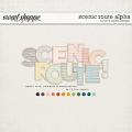 Scenic Route Alpha by Pink Reptile Designs Scenic Route Alpha by Pink Reptile Designs