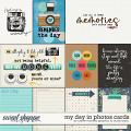 My Day In Photos Cards by by Clever Monkey Graphics and Studio Basic Designs