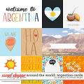 Around the world: Argentina - Cards by Amanda Yi & WendyP Designs