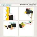 Farm Fresh Templates by Pink Reptile Designs