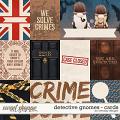 Detective Gnomes - Cards by WendyP designs Detective Gnomes - Cards by WendyP designs