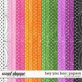 Hey You Boo: Papers by River Rose Designs