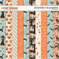 Scaredy Cat Papers by LJS Designs