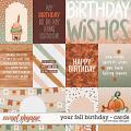 Your fall Birthday - Cards by WendyP Designs