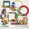 Feliz Navidad: Clusters by Meagan's Creations