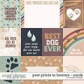 Paw prints to heaven - Cards by WendyP Designs