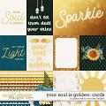 Your Soul is Golden: Cards by Grace Lee and River Rose Designs