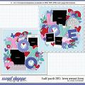 Cindy's Layered Templates - Half Pack 381: Love Sweet Love by Cindy Schneider