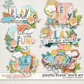 Playful Home: Word Art by Meagan's Creations