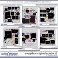 Cindy's Layered Templates - Everyday Singles Bundle 11 by Cindy Schneider