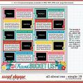 Cindy's Layered Templates - All About Me: Single 19 by Cindy Schneider