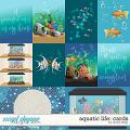 Aquatic Life: CARDS by Studio Flergs