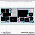 Cindy's Layered Templates - Double the Fun No.10 by Cindy Schneider