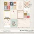 School Box | Journal Cards - by Humble & Create